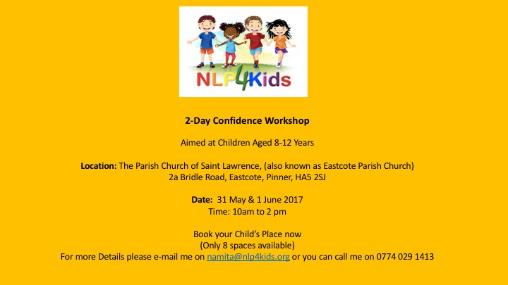 2 Day Confidence Workshop for Children